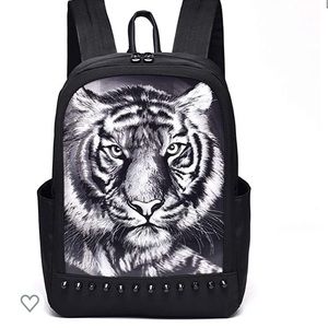 Black Tiger backpack/purse
